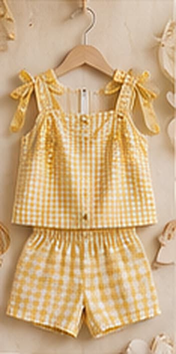 Sunday Picnic Co-ord on a hanger